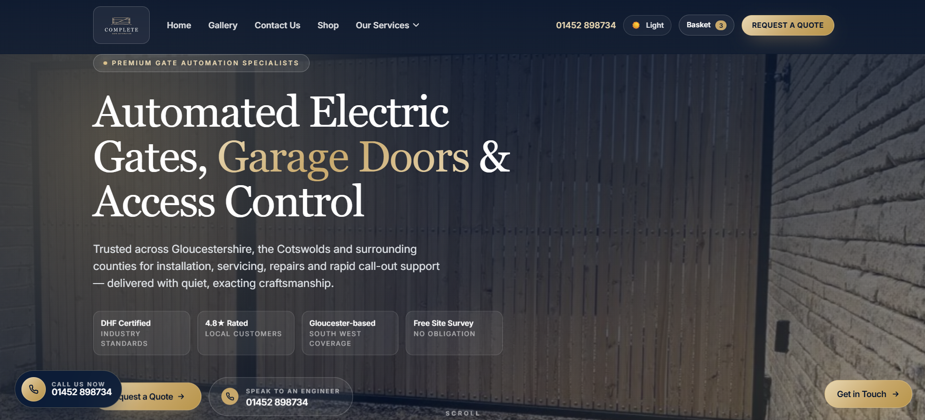 Complete Gate Automation operations platform