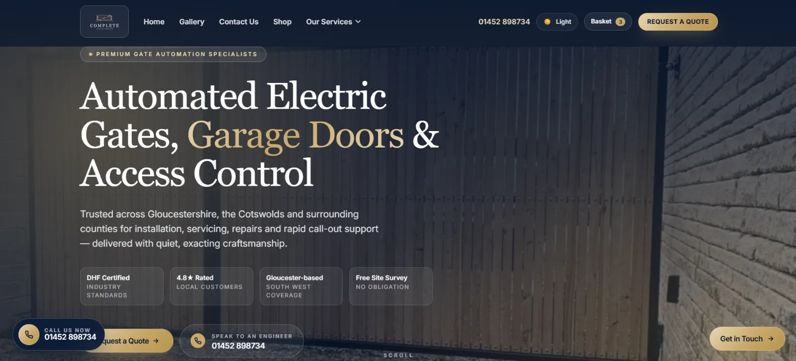 Complete Gate Automation operations platform